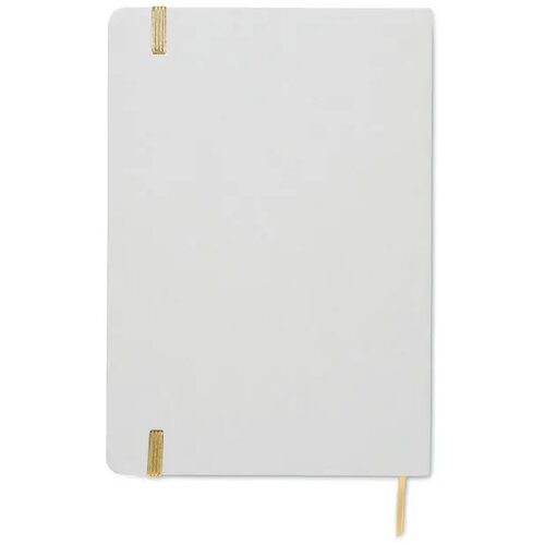 Kleur onthullend a5 notitieboek Route white goud