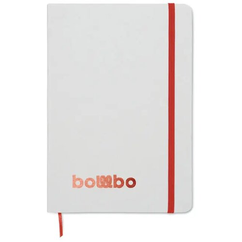 Kleur onthullend a5 notitieboek Route white rood