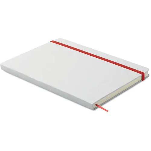 Kleur onthullend a5 notitieboek Route white rood