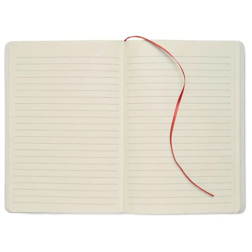 Kleur onthullend a5 notitieboek Route white rood