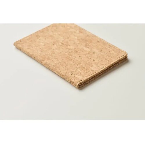 Kurken paspoorthouder Corkpass beige