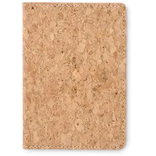 Kurken paspoorthouder Corkpass beige