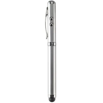 Laser pointer touch pen Triolux mat zilver Laser pointer touch pen Triolux mat zilver