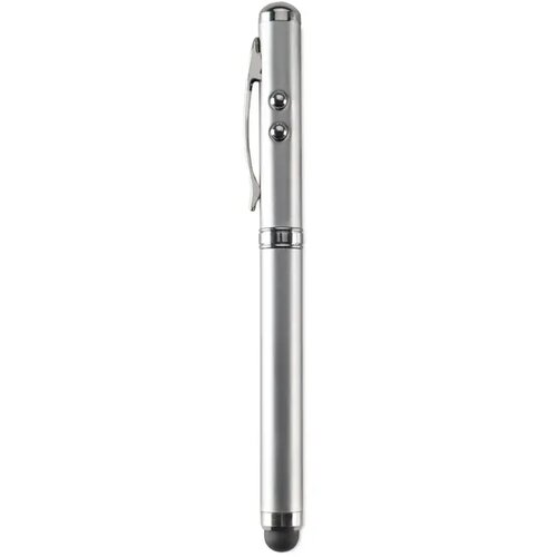 Laser pointer touch pen Triolux mat zilver