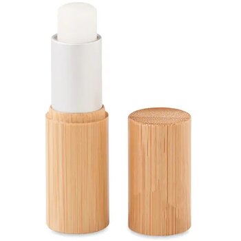 Lippenbalsem in bamboe tube Gloss lux hout