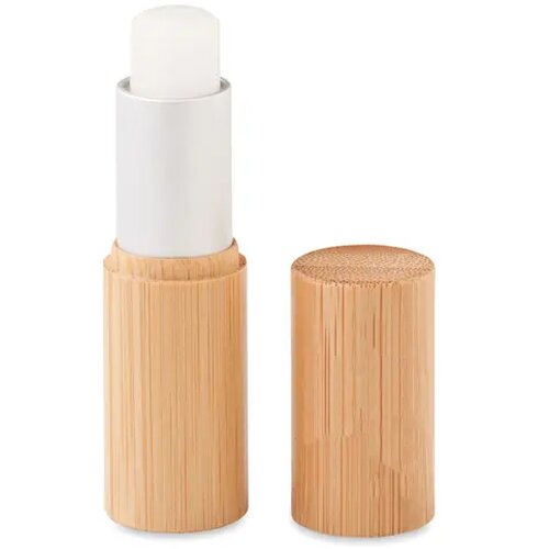 Lippenbalsem in bamboe tube Gloss lux hout