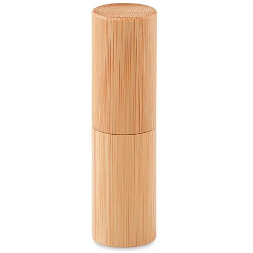 Lippenbalsem in bamboe tube Gloss lux hout