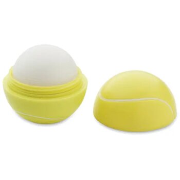 Lippenbalsem tennisbal Tennis geel Lippenbalsem tennisbal Tennis geel