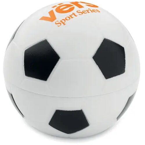 Lippenbalsem voetbal Ball wit/zwart