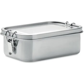 Lunchbox 750ml Gobuddy mat zilver