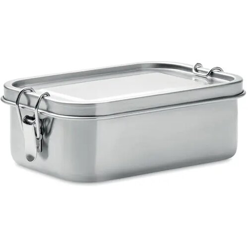 Lunchbox 750ml Gobuddy mat zilver