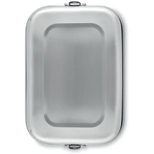 Lunchbox 750ml Gobuddy mat zilver