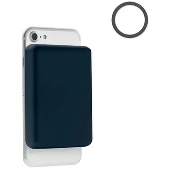 Magnetische lader 15w Doubletic marineblauw