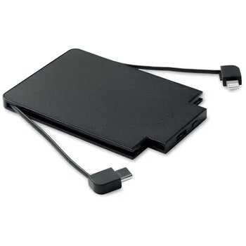 Magnetische powerbank 2500 mah Slimpo zwart