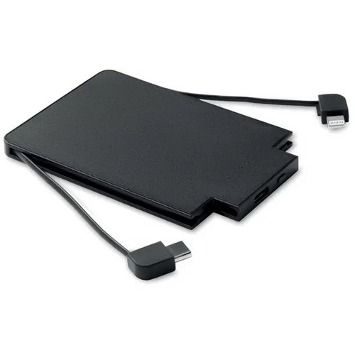 Magnetische powerbank 2500 mah Slimpo zwart