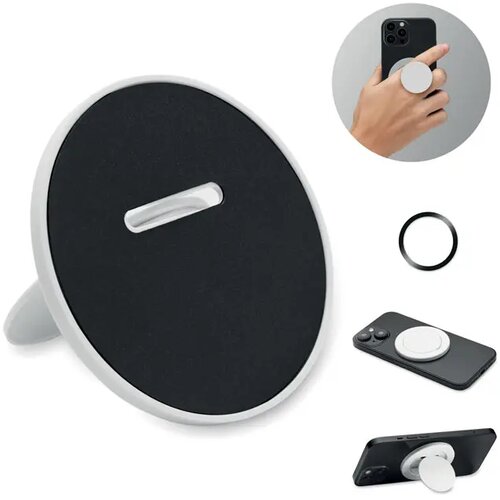 Magnetische telefoonhouder Able wit