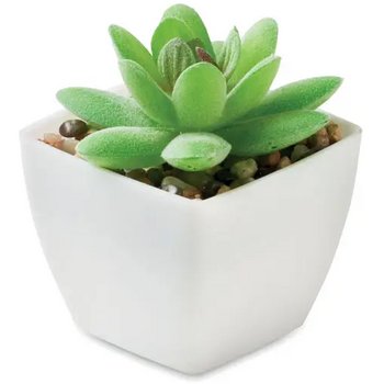 Mini kunstplant Artigrap wit