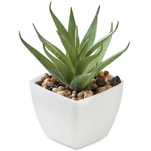 Mini kunstplant Artiloe wit