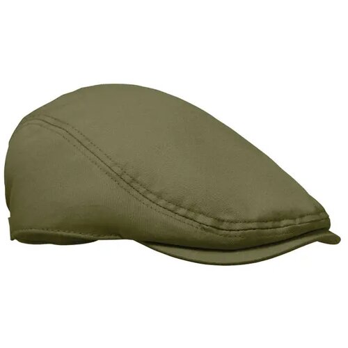 Newsboy platte pet 235g/m² Flat peak legergroen