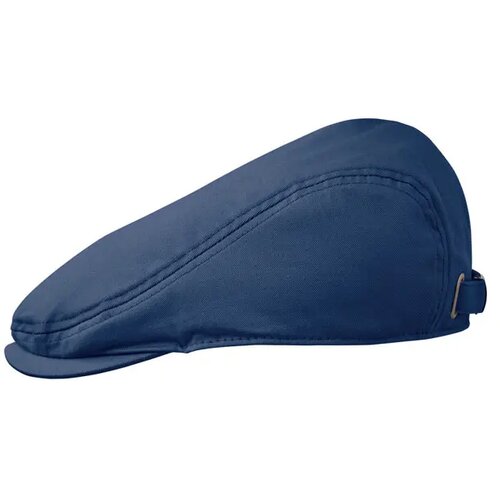 Newsboy platte pet 235g/m² Flat peak blauw