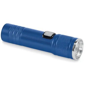 Oplaadbare cob zaklamp Flashra blauw