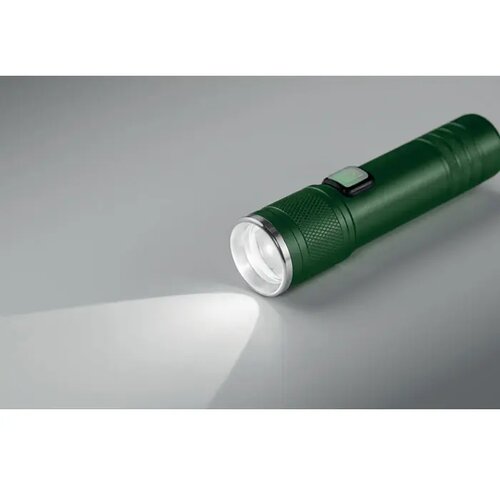 Oplaadbare cob zaklamp Flashra Groen