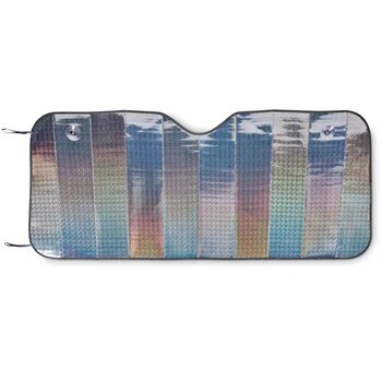 Opvouwbaar zonnescherm Carshade mat zilver Opvouwbaar zonnescherm Carshade mat zilver
