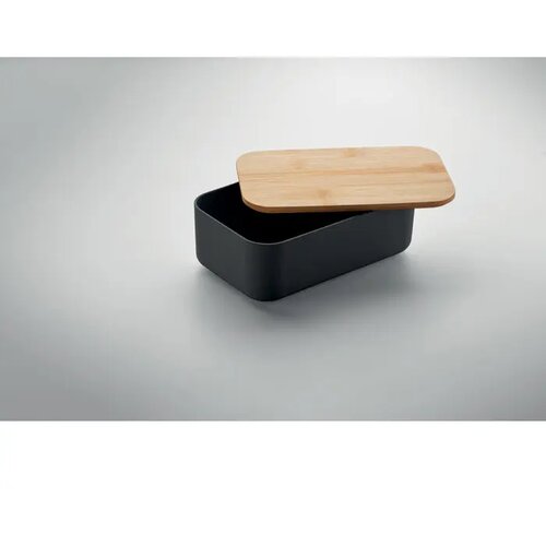 Pla maïs lunchdoos 1000ml Beibabox zwart