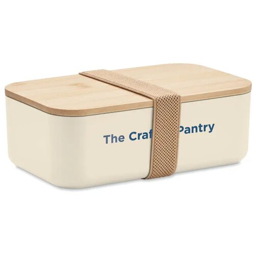 Pla maïs lunchdoos 1000ml Beibabox beige