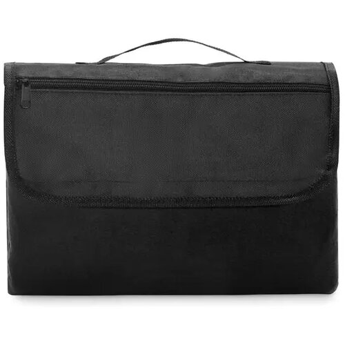 Polar fleece picknickdeken Costa zwart