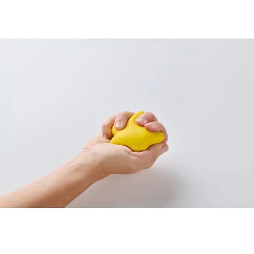 Pu anti-stress ster Starly geel