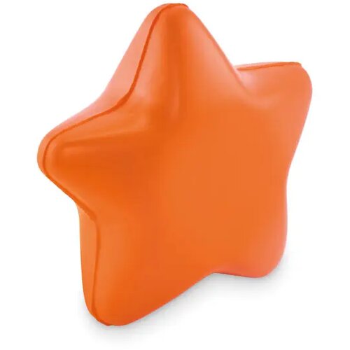 Pu anti-stress ster Starly oranje