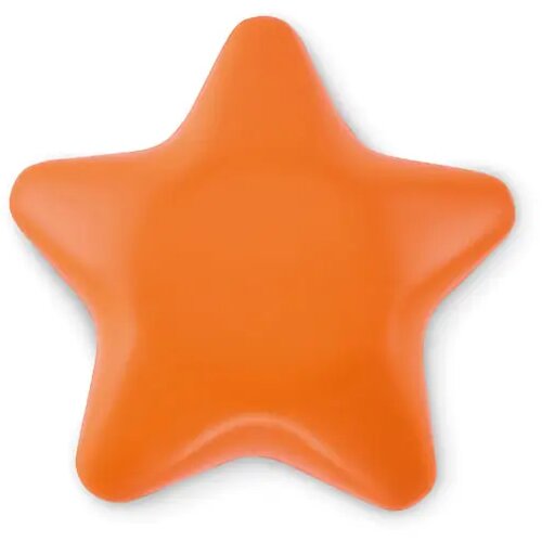 Pu anti-stress ster Starly oranje