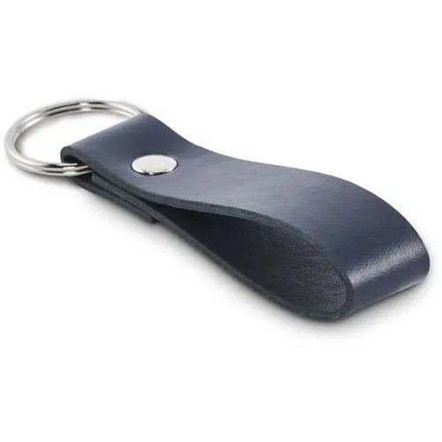 Pu lus sleutelhanger Strokey marineblauw