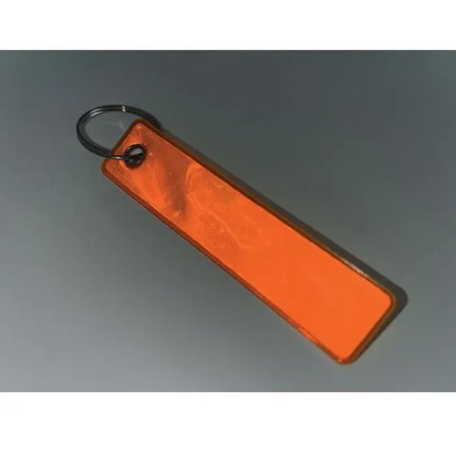 Reflecterende pvc hanger Keyflect neon oranje