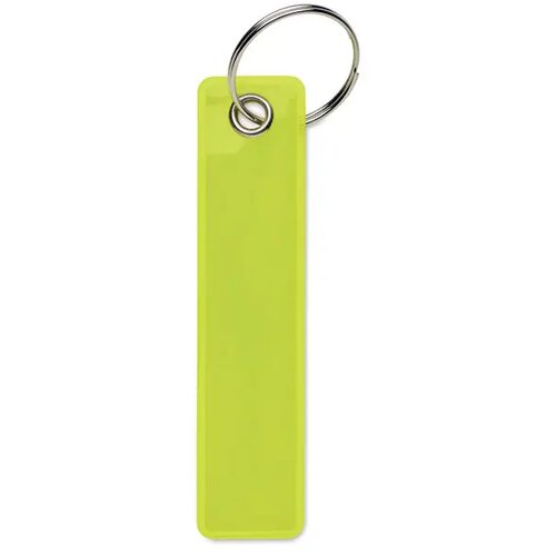 Reflecterende pvc hanger Keyflect neon geel