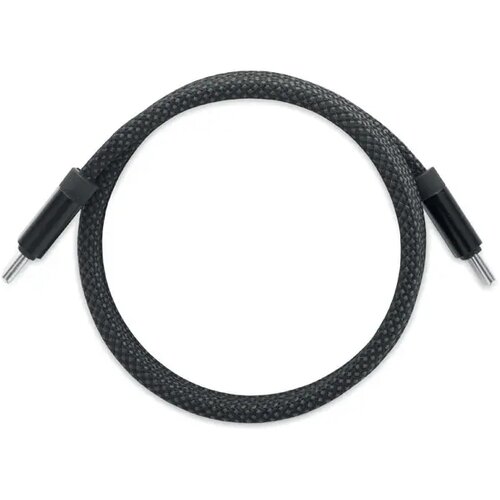 Rpet magnetische kabel Braid zwart