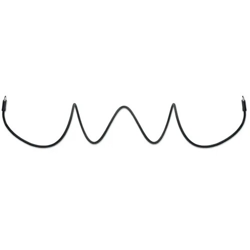 Rpet magnetische kabel Braid zwart