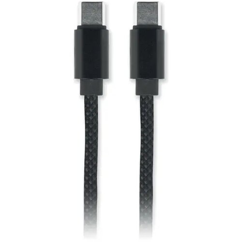 Rpet magnetische kabel Braid zwart