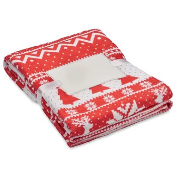 Rpet-fleecedeken 190gr/m² Tosti rood Rpet-fleecedeken 190gr/m² Tosti rood