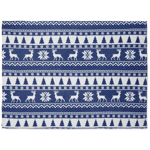 Rpet-fleecedeken 190gr/m² Tosti blauw