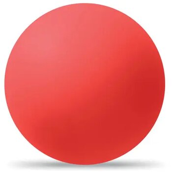 Rubberen stuiterbal. Funball rood