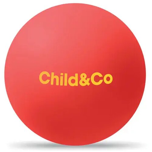 Rubberen stuiterbal Funball Rood