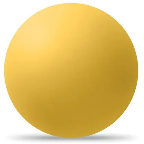 Rubberen stuiterbal. Funball geel