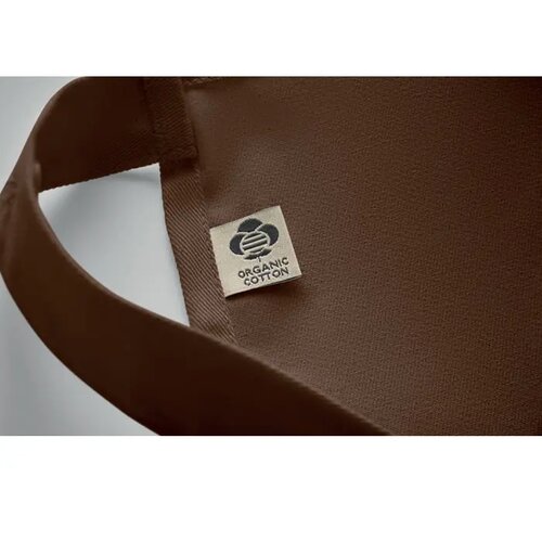 Schort biologisch katoen 240g Gamma chocolade