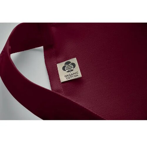 Schort biologisch katoen 240g Gamma bordeaux