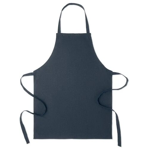 Schort van gerecycled katoen Sous colour marineblauw