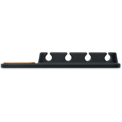 Siliconen kabelorganizer Order zwart