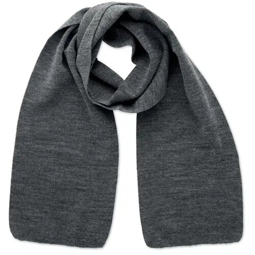 Sjaal van rpet polyester Rafy wit/zwart