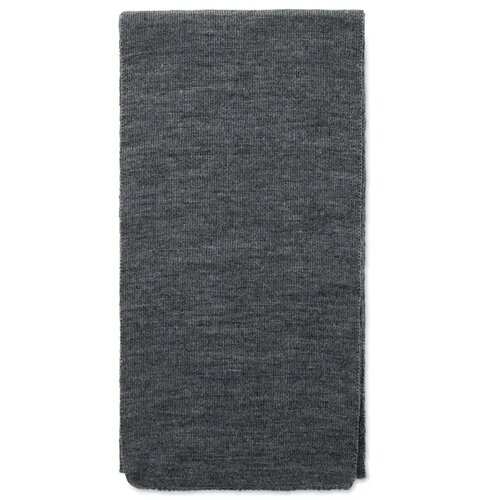 Sjaal van rpet polyester Rafy wit/zwart